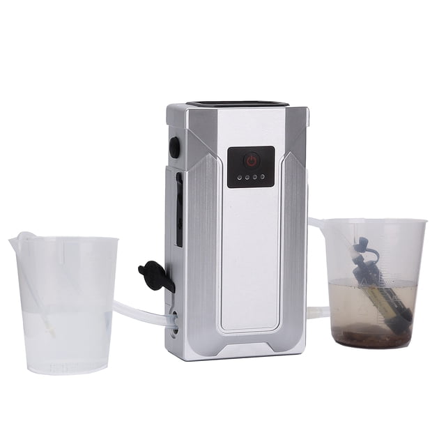 Bomba auxiliar con filtro de agua con pajita LACUCINO 5 en 1 1000 ml/min