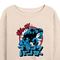 thumbnail image 3 of Marvel Black Panther - Katakana Panther - Women's French Terry Pullover Sweatshirt, 3 of 5
