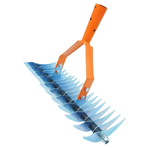 Detachable Moss Rakes With Interchangeable Tines Heavy Duty Stainless Steel Construction For Garden Lawns Care Maintenance