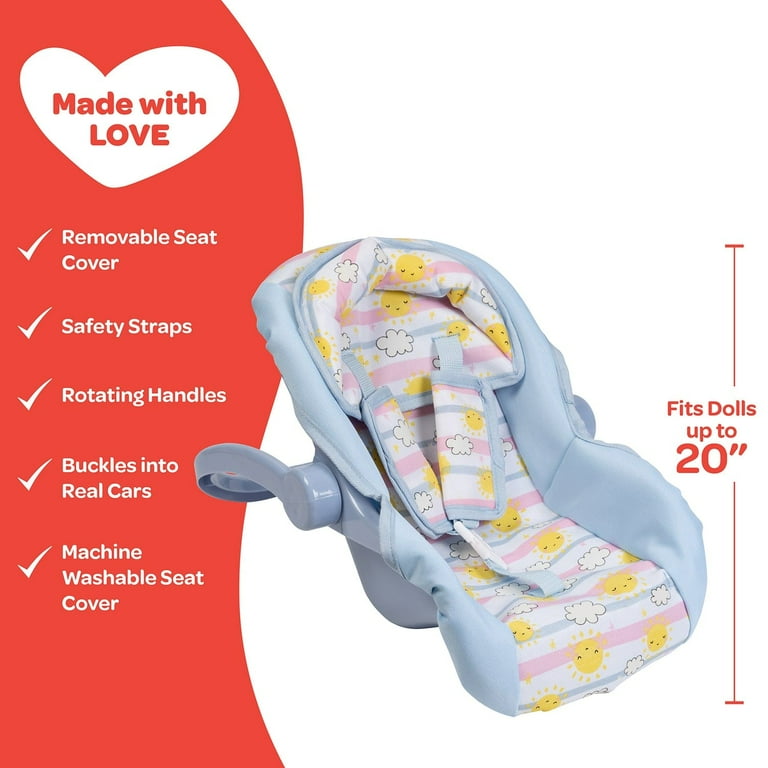 Baby doll outlet car seat amazon