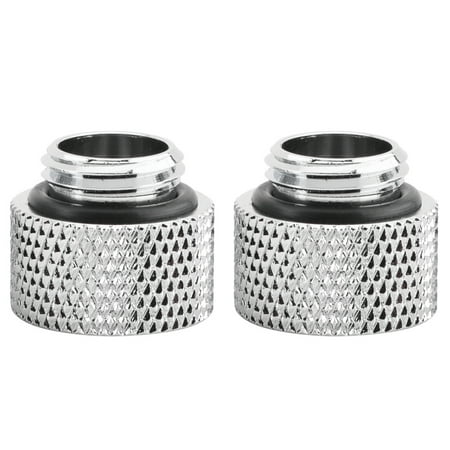 

2pcs Water Cooling G1/4 Male to Female Extender Fitting Adapter Screw Seat (10mm)