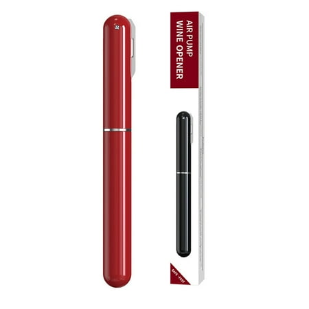 

Air Pump Wine Bottle Opener Safe Portable Stainless Steel Pin Cork Remover Tool