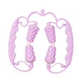 thumbnail image 2 of Tachiuwa Cellulite Massager Roller Fitness Arms Yoga Gift Gym Hand Held Muscle Roller Violet, 2 of 9