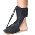 thumbnail image 1 of Fawoonu Foot Splint Brace for Foot Drop Correction, Unisex Single Unit, Ankle Protection, Plantar Fasciitis Support, Cloth Material, Black Color, 27 * 10 * 3cm Package Size, Lightweight 100g Package, 1 of 6