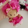 thumbnail image 6 of Hello Kitty Plush Keychain Doll Toys Kawaii Hawaiian  Sanrio KT Cat Backpack Cute Small Pendant Birthday Gift, 6 of 20
