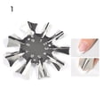 thumbnail image 1 of Práctica plantilla de manicura de acero inoxidable, cortador de línea de corte francés, herramienta de bricolaje para decoración de uñas, 1 of 6