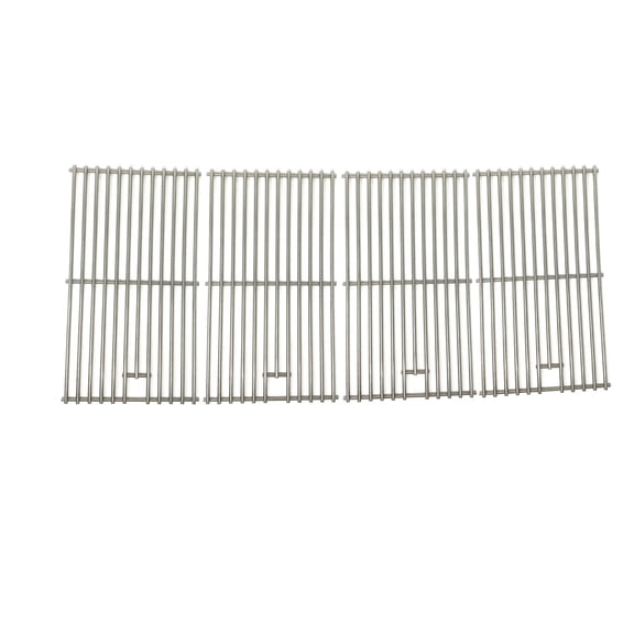 Replacement 304 Solid Stainless Steel Cooking Grates for Duro 780-0390, Gas Models, Set of 4