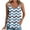 Blue, variant on Tank Tops for Women Plus Size Sleeveless Print Crew Neck Printed Court Lock Casual Camisole Round Neck Tank Blue 3XL