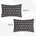 thumbnail image 2 of Logiee Bohemian Chicken Print Pillow Case,Throw Pillow Covers, Double Sided Plush Cushion Cover for Couch Sofa Bed, Only Pillowcase-14"x20", 2 of 6