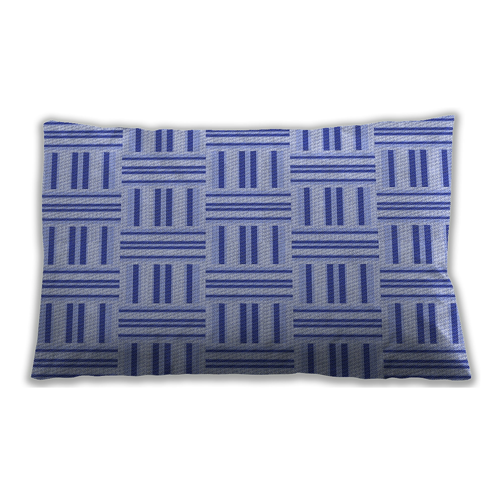 Royal blue lumbar pillow hotsell