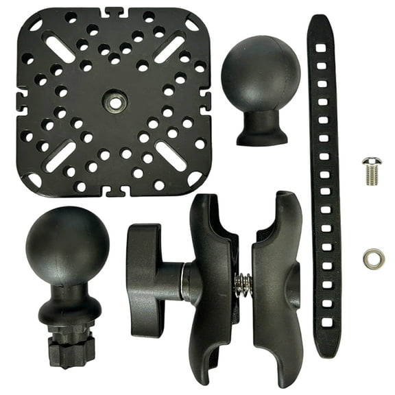 Fish Finder Bracket 360 Degree Rotation Camera Holder Base Mount Fishes Finders Mounting Base Marine Fish Finder Mount