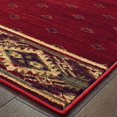 thumbnail image 2 of Oriental Weavers Woodlands Indoor Rug Rectangle Area Rug Red 1'10" X 3', 2 of 2