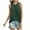 B-Army Green, variant on Summer Tops for Women Women's Casual Solid V-Neck Gradient Sleeveless Loose Vest Blouses Black