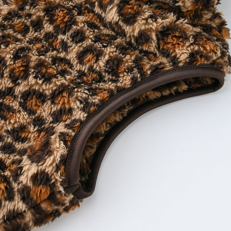 Fuzzy Leopard Vest Fuzzy Leopard Vest