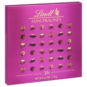 Lindt Mini Pralines, Assorted Chocolate Candy Gift Box, 6.2 oz.