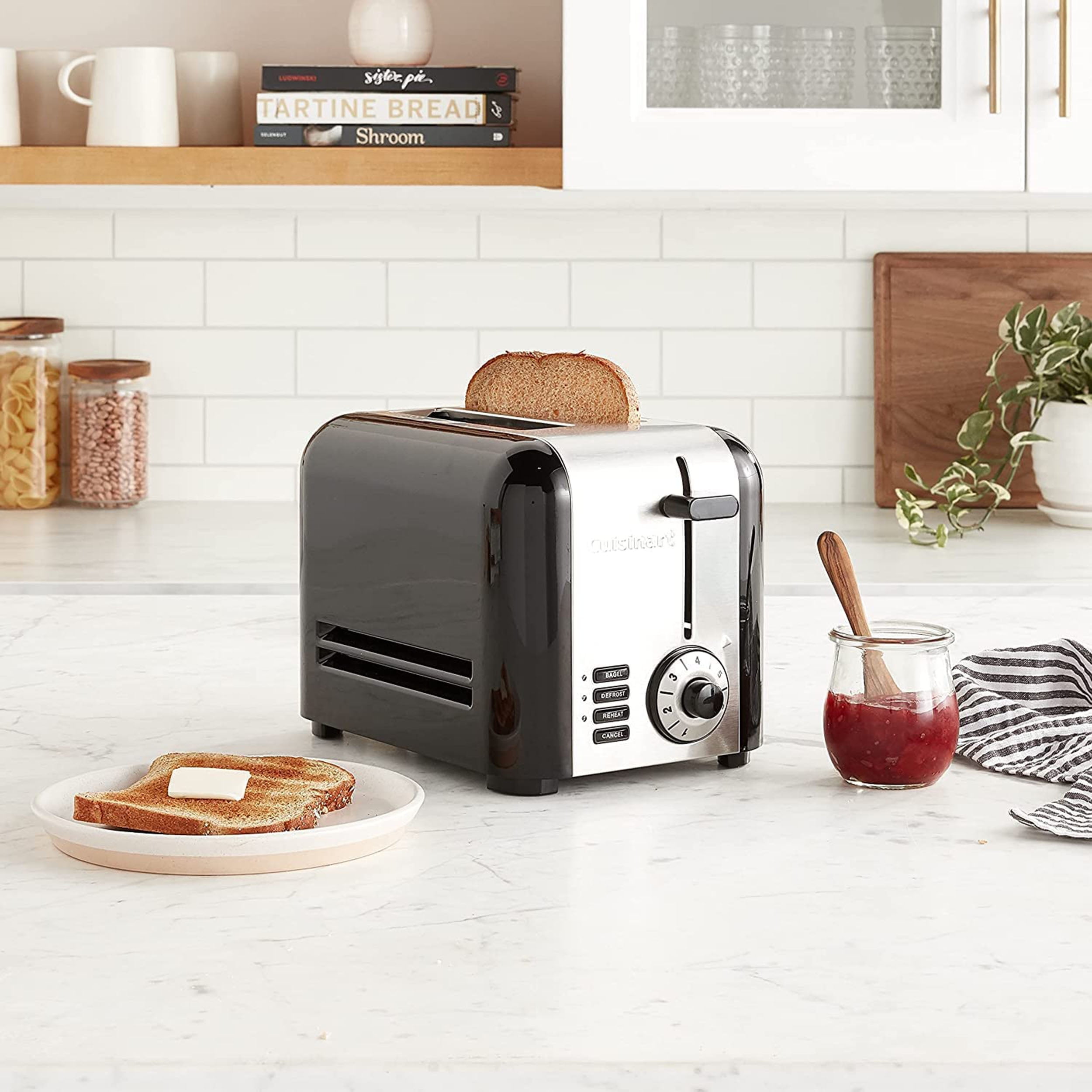 Cuisinart Toasters 2 Slice Compact Stainless Toaster