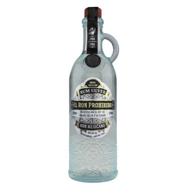 Paquete de 3 Prohibido Ron Prohibido Rum Silver 750 ml