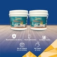 thumbnail image 3 of PINTEX Kit Pinta-me 2 Galones Pintura Vinil-Acrílica 3.8 L c/u | Incluye Brocha, Rodillo, Felpas, Masking Tape y Plastiprotector | Acabado Mate | Interiores y Exteriores | Azul Rey, 3 of 5