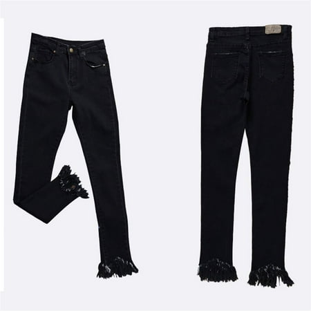 fringed trousers