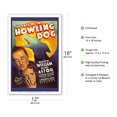 thumbnail image 2 of The Case of the Howling Dog - Starring Warren William & Mary Astor - Vintage Film Movie Poster c.1934 - Master Art Print (Unframed) 12in x 18in, 2 of 4