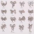 thumbnail image 6 of Joernso Nail Ornament Easily Sticking DIY Glitter Bows Nail Manicure Craft Ornaments for Beauty, 6 of 8