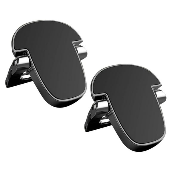 CATIEBYE Back to School Mini Laptop Riser Aluminum Alloy Black Laptop Stand for Tablet, Design, 2 Pieces