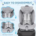 thumbnail image 4 of Pinnn - Almohadilla de refrigeración de gel para asiento de coche de bebé, para verano, transpirable, almohadilla de refrigeración multincional para asiento de automóvil, para bebé, silla de, 4 of 5