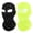 2 Hole Black+green, variant on 2-Pack 3-Hole Cooling Balaclava Full Face Mask, Breathable Seamless Lightweight Summer UV Protection for Motorcycle Cycling Hunting Halloween