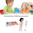 thumbnail image 3 of Juguete Para Hacer Ropa De Muñecas Para Niños, Multifuncional, Portátil, Fácil De Usar, Decoraciones Múltiples, Kit De Costura Para Manualidades De Muñecas Para Niños Para, 3 of 7