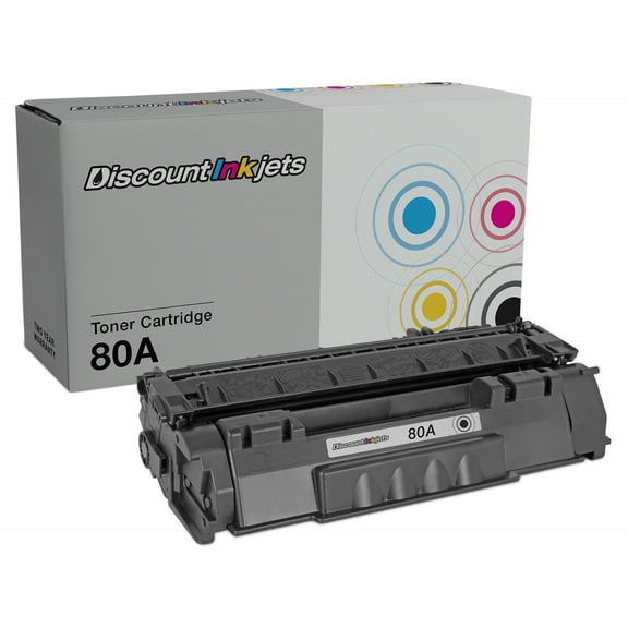 DI Replacement for HP 80A Toner Cartridge CF280A 80X CF280X (Black) Compatible with Laserjet Pro M401a, M401dn, M401dne, M401d, M401n, M425dn, MFP M425dw