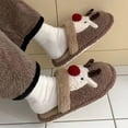 thumbnail image 2 of Agkizg Womens Fuzzy Slippers, House Slippers, Multi Size Decorative Fuzzy Lined House Slippers Warm Plushes Comfortable Indoor Winter Slippers, 2 of 7