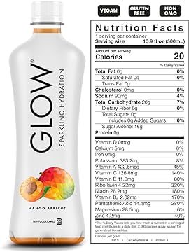 GLOW® Sparkling Hydration - Variety Pack - 16.9oz PET - 12 Pack