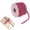 Hot Pink, variant on Xingjin Thin Velvet Ribbon, 3/8 Inch Craft Ribbon For Gift Wrapping, 20 Yard Velvet Fabric Ribbon For Wedding Christmas And DIY Craft Projects