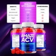 thumbnail image 5 of 2 Pack Amaze Keto ACV Gummies Amaze Advanced Formula Apple Cider Vinegar Keto Gummies Dietary Support Supplement 120 Gummies, 5 of 8