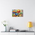 thumbnail image 3 of Abstract Oil Painting Print Canvas 24x16, 30x20, 36x24, 48x32, 60x40 Bright Latex Inks, Pine-Wood Inner Frame ABH-47, 3 of 16
