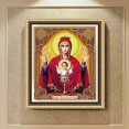 thumbnail image 2 of New Catholicism Portrait Full Drill - 5D Diy Embroidery Diamond Painting Kits, 2 of 3