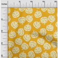 thumbnail image 2 of oneOone Cotton Poplin Twill Light Peach Fabric Halloween Dress Material Fabric Print Fabric By The Yard 56 Inch Wide, 2 of 4