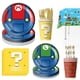 thumbnail image 4 of Decoración para fiestas de cumpleaños infantiles de Super Mario Bros, vajilla para fiestas, juegos completos, accesorios de mesa, platos, tazas, regalos para baby shower, 4 of 5