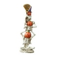 thumbnail image 2 of Estatua de calabaza de esqueleto de Halloween, colección de esculturas de resina, decoración de Halloween para fiestas, sala de estar y oficina., 2 of 9