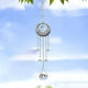 thumbnail image 1 of 1pc Crystal Wind Catcher Wind Chime, Window Hanging Crystal Drop Prism Ornaments, Chandelier Aurora White Crystal Prism Decoration Garden Outdoor Decoration Pendant, Rainbow Hanging Suncatcher For Win, 1 of 4