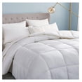 thumbnail image 4 of Goose Down Comforter King Cal King - 90oz Fill Weight, 600 Thread Count Egyptian Cotton, 750 Fill Power - White All Season Duvet Insert - 3D Baffle Box Design, 4 of 8