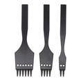 thumbnail image 1 of Miangastore Leather Crafting Tools Carbon Steel Punch Set 3Pcs 4.4X1.1In, 1 of 9