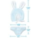 thumbnail image 5 of Muñecas de vinilo suaves para recién nacidos de 7 pulgadas para el día de Pascua, con juego de ropa que incluye chupete, aspecto realista., 5 of 7