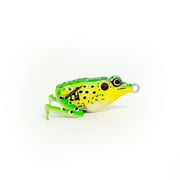 Lunkerhunt Pocket Frog - Topwater Lure - Leopard,1.75in,1/4oz,Soft Baits,Fishing Lures