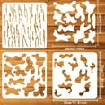 thumbnail image 6 of 3 Pcs Layered Camo Stencils 11.8x11.8 inch Camo Painting Stencil Plastic Camouflage Pattern Stencil Digital Camo Paint Stencils Reusable DIY Art and Craft Stencils for Home Wall Decor, 6 of 9