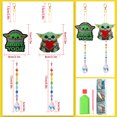 thumbnail image 4 of Cuadros Decorativos 2 uds. Kits de pintura de diamantes DIY decoración de jardín de casa de doble cara (Yoda) Wdftyju de costura negro 4 estilos, 4 of 9