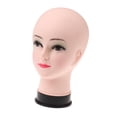 thumbnail image 6 of 10 Female Head Cosmetics Model Head Display Glasses Hat, 6 of 7