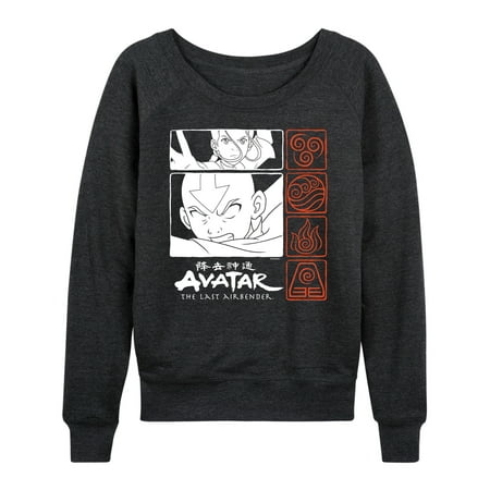 Avatar: The Last Airbender - Grid - Women's Lightweight French Terry Pullover