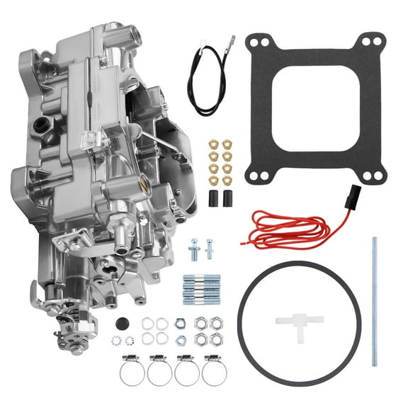 Maxpeedingrods 1407 Carburetor Carb Kit For Performer 750 CFM 4 BBL Square Bore Manual Choke