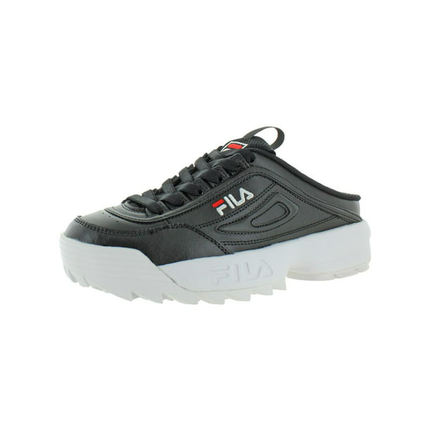 server samlet set Skab Fila Womens Disruptor II Trainers Leather Mule Sneakers - Walmart.com